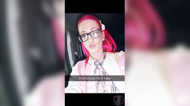 Pink haired slut meets up with sneaky link after Cardi B concert - Full Tape on OF!!!