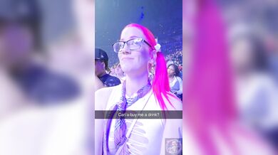 Pink haired slut meets up with sneaky link after Cardi B concert - Full Tape on OF!!!