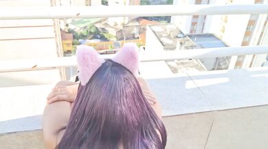 I Fucked the Hot Girl Outdoors on the Penthouse