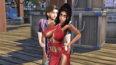 Two strangers have spontaneous public sex