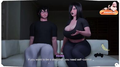 (P9) Mansion Days | Gaming night with Raven... but we weren't really gaming