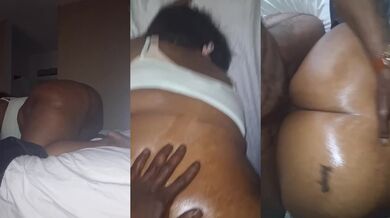 BIG BOOTY MILF HAS HER PHAT ASS OILED UP BEFORE GORILLA PUNCHER SMASH!!!!!!!!!!!
