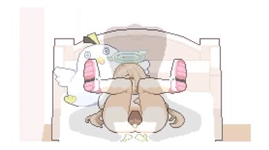 Fuck the HOT Angel Girl until she gets PREGNANT! | Hentai Rhythm Pixel Game