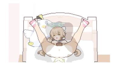 Fuck the HOT Angel Girl until she gets PREGNANT! | Hentai Rhythm Pixel Game