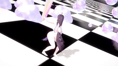 Dally Hentai MMD By Nude Elf VTuber | Strip Dance