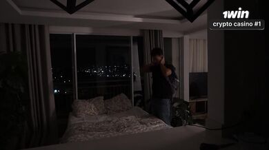 Stepdaughter gives her stepfather a massage with a happy ending after he gets home from work - Sofi Becker