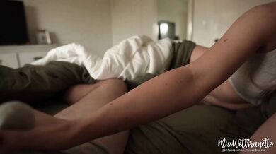 HAPPY ANNIVERSARY - Hot Girlfriend Sucks & Fucks For Her Boyfriends For His Big Load