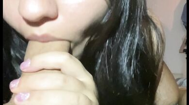 Sexo duro con latina de culo grande final feliz