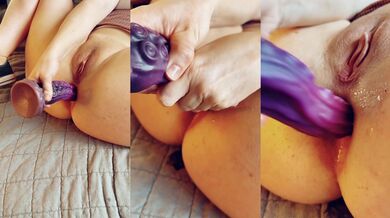 Anal  play and gapeing