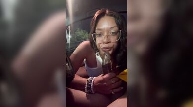 Sucked his dick in Whataburger drive thru. Couldn’t wait