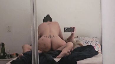 Nasty Stepmom Taking Over the Cuckold’s Bed - Brazilian Amateur POV