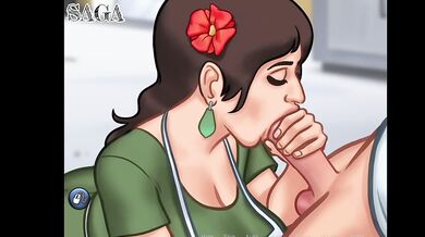 Summertime Saga: Cuckold Husband Watching His Wife's Impregnation By Other Guy – Ep7