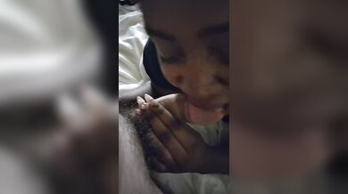 Getting My Cock Sucked By An Ebony Baddie