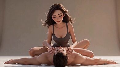 Sex in the YOGA-STUDIO with Selina (**ai-created**)