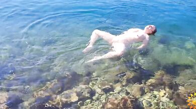 Real Naturist Vacation in Montenegro: Naked Yoga & Underwater Swimming
