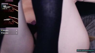Lannaquinn Teases With Wild Pussy Toys And Deepthroat