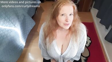 Curly_Dreams Auf dem Bild sah er größer aus - Dein Schwanz ist zu klein für meine Brüste
