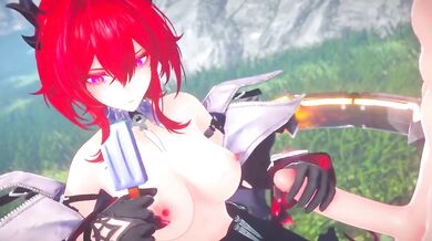 Arknights Endfield – Laevatein Erotic Sex Scene with Endmin | 3D Hentai Animation