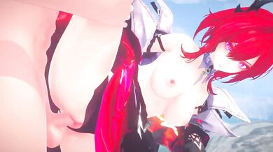 Arknights Endfield – Laevatein Erotic Sex Scene with Endmin | 3D Hentai Animation