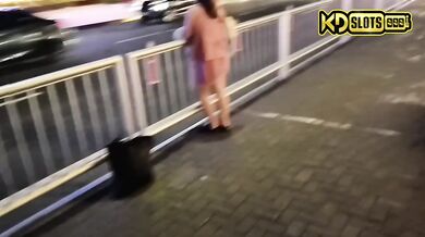 Getting to know a random girl ends up checking in