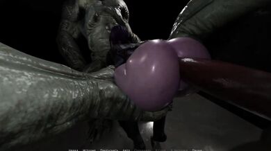 She worships mutants and gets their dicks in her holes. 3D Hentai Game