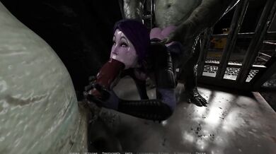 She worships mutants and gets their dicks in her holes. 3D Hentai Game