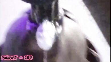 PERFECT LIPS mouth gets the sloppiest had him cuming like crazy