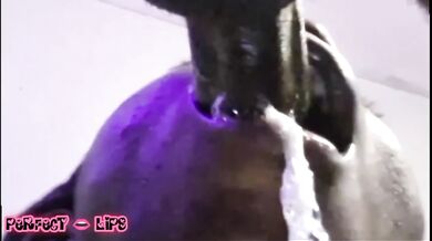 PERFECT LIPS mouth gets the sloppiest had him cuming like crazy