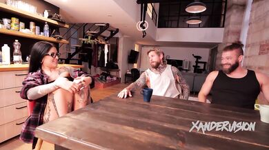 Morea Black Dreams A Double Penetration With Xander And His Friend!