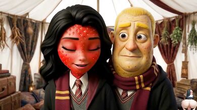Strawberry Girl Gets Destroyed by Mr. Potato - Forbidden Novela Strawberry Girl Squirting on Mr. Potato - Hot Fruit Porno
