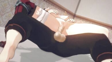 【MMD】原神　宵宮 背面騎乗位セックス