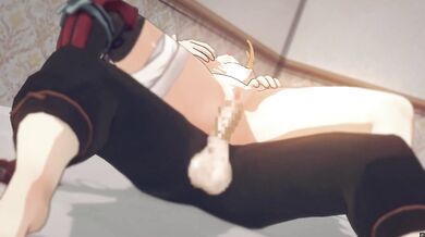 【MMD】原神　宵宮 背面騎乗位セックス