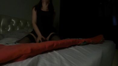 I sat on my stepbrother's face in my panties