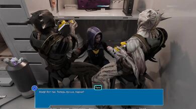 She didn't expect to meet two mutants and they suddenly fucked her deep in the throat