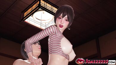 Xin Uncensored 3D Animation: Japanese Anal Riding, Prone Bone & Lifting Tied Creampie