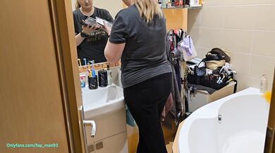 Watching My Wife Get Ready... She Looks So Good | Mirror Makeup Routine