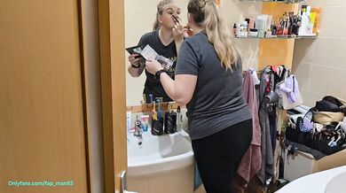 Watching My Wife Get Ready... She Looks So Good | Mirror Makeup Routine