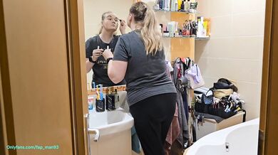 Watching My Wife Get Ready... She Looks So Good | Mirror Makeup Routine
