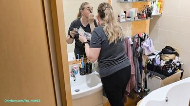 Watching My Wife Get Ready... She Looks So Good | Mirror Makeup Routine