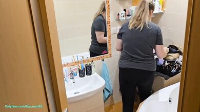 Watching My Wife Get Ready... She Looks So Good | Mirror Makeup Routine