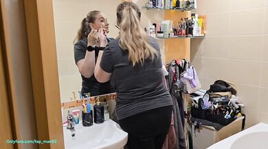 Watching My Wife Get Ready... She Looks So Good | Mirror Makeup Routine
