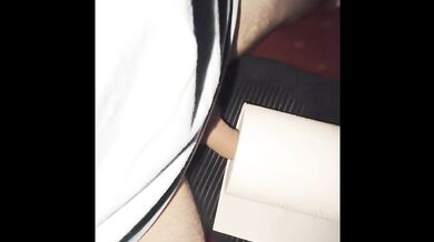 paperwork and cum on the pillow