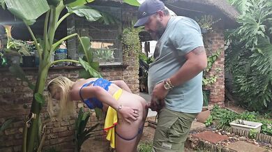 Beauty anal in the rain cosplay