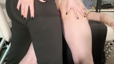 Stealthy pegging while roommates are home