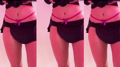 try on haul mini thong