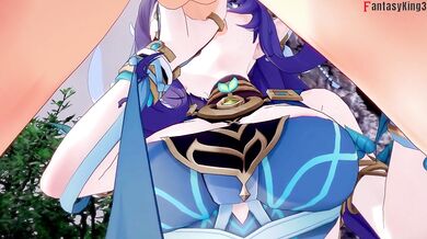 Lauma blowjon at the forest | Genshin Impact | Full & POV on patreon: Fantasyking3