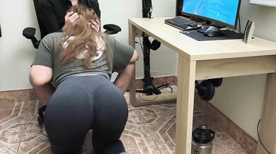 I Like Teasing Him While Wearing Leggings