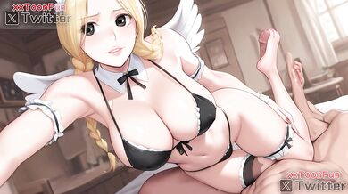 One Piece Coffee Maid hentai Adult animation - Conis Coffee Maid Blow Job Hand Job for her lord Hentai animation by xxtoonfun