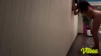 My Latina girlfriend with black hair having sex in various positions