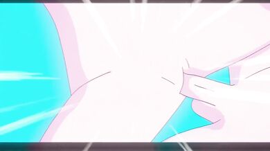Hinata Hyuga Gives a Sloppy Handjob and Takes a Rough Pussy Fucking